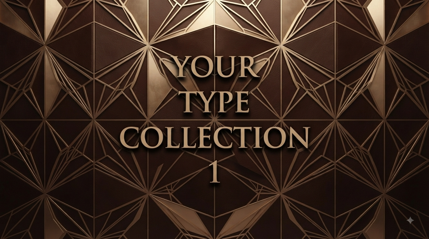 Qty 3 - YOUR TYPE COLLECTION 1